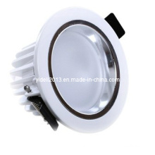 Downlight ajustable de LED de alta potencia regulable empotrable